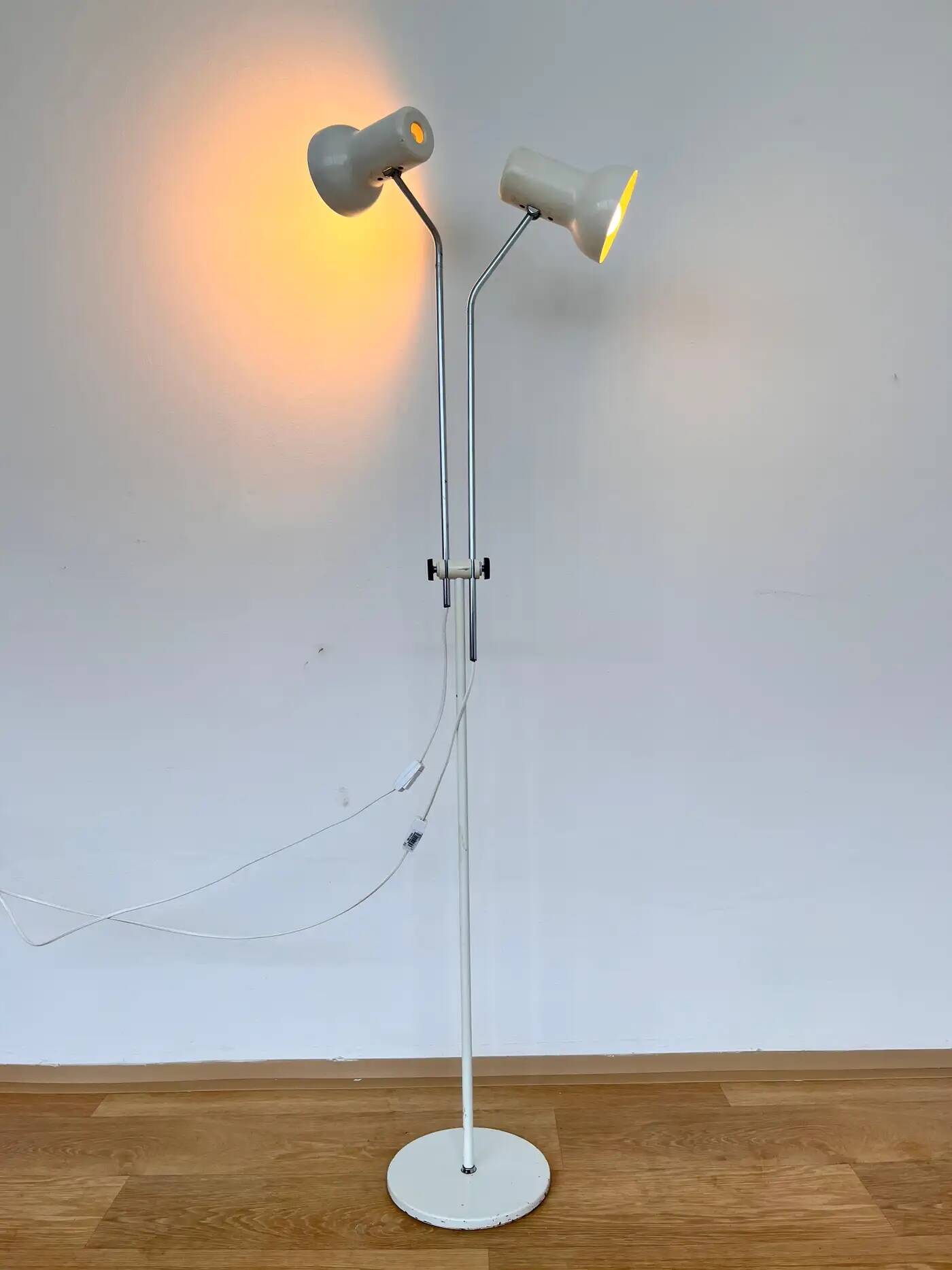 Mid-century adjustable design floor lamp by Napako, 1970s