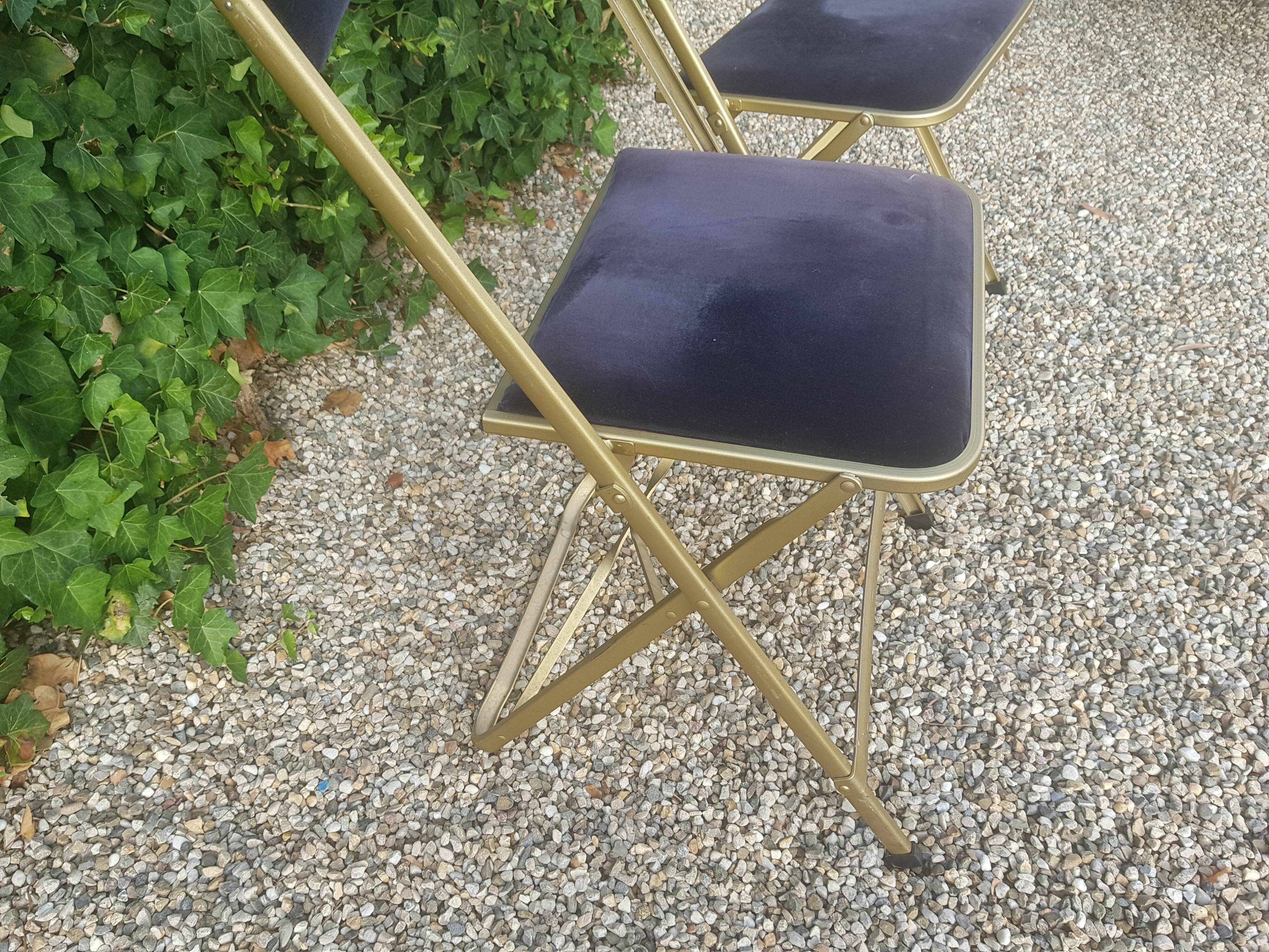 Pair of folding chairs