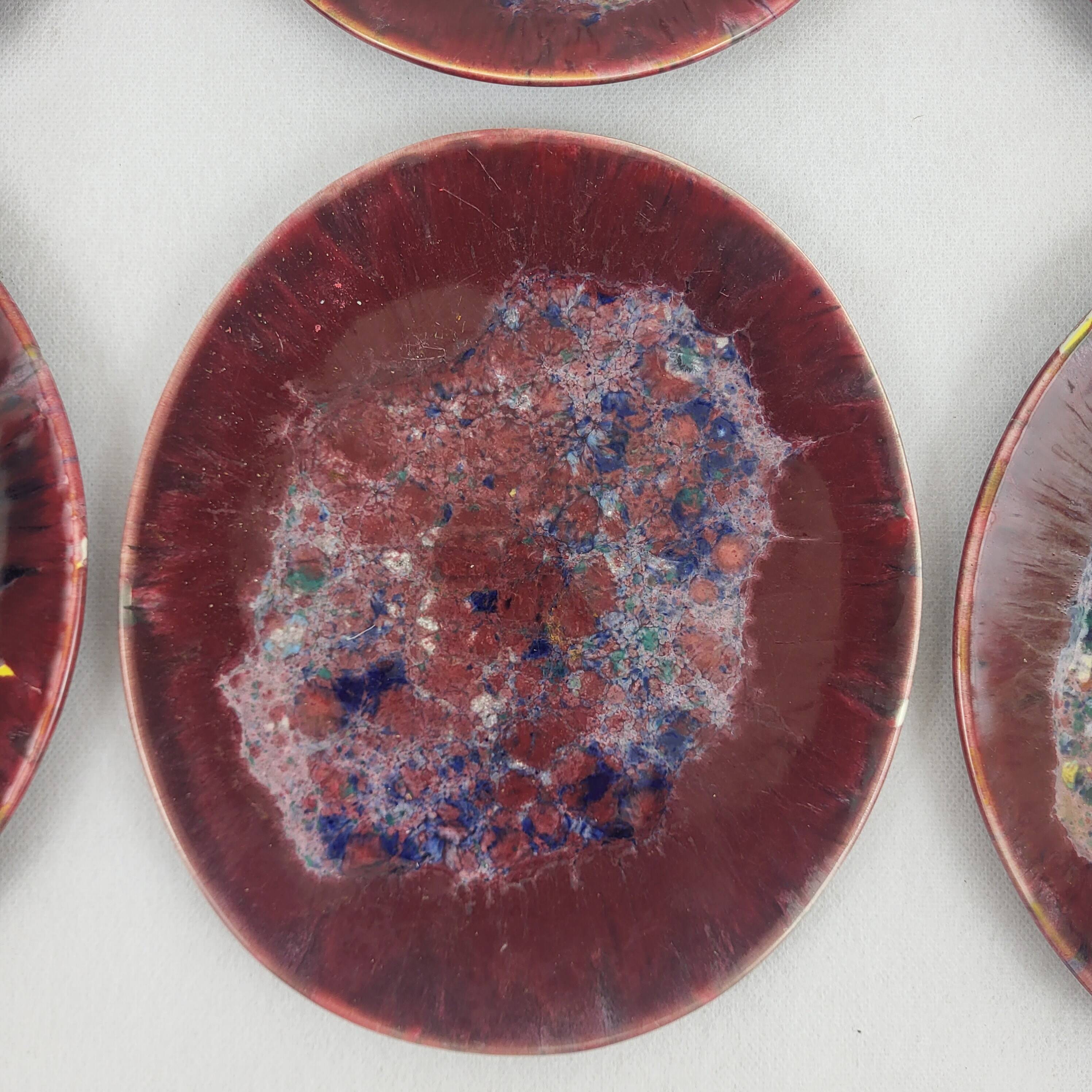 6 Morvan oval flat plates