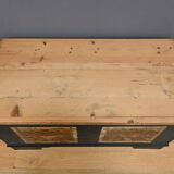 Painted Pine Chest, Eastern Europe – Late 19th Century