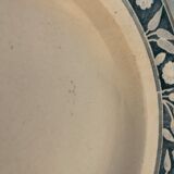 6 hollow plates art nouveau Creil and Montereau Labrador Warsaw 19th