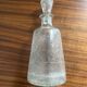 Carafe en verre craquelé avec bouchon Transparent
