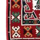 Oriental Anatolian Rug, Red Anatolian Rug 70x190cm