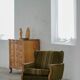 Danish "Mid-Century Modern" style, pair of oak armchairs, Henning Kjærnulf, 1960s.