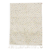 Tapis berbère Beni Ouarain • Motif à petits points colorés