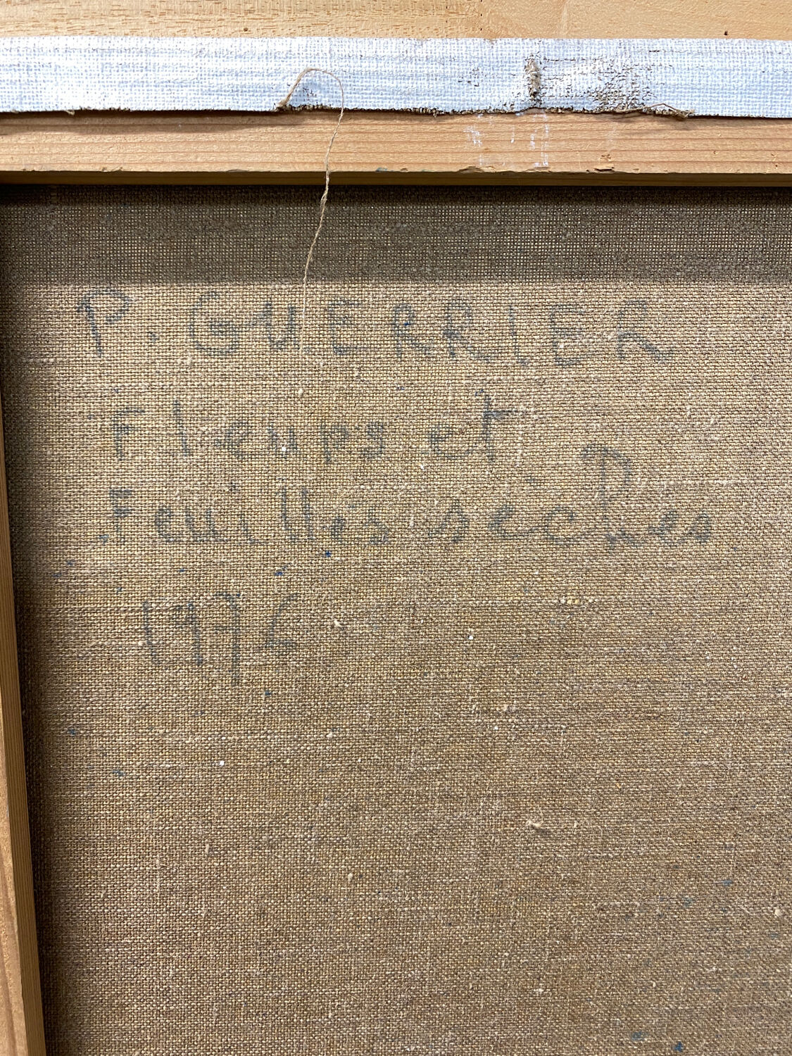 Still life years dated and signed Paul Guerrier