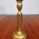 Antique brass candle holder