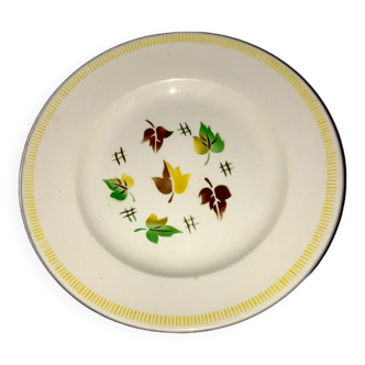 A Sirocco Sarreguemines Digoin plate