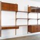 Danish teak shelf system by Rud Thygesen and Johnny Sorensen 1960