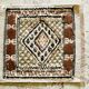 Vintage kilim wool rug - 45cm x 38cm