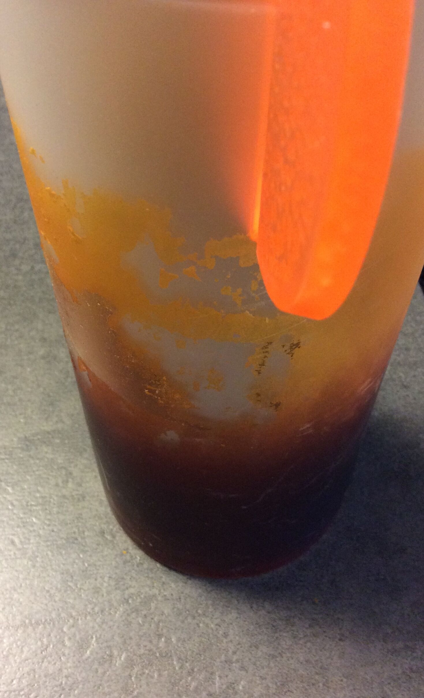 Vintage cocktail lamp from the 80s