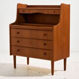 Teak bureau desk
