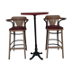 High bistro table