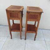 Pair of antique Louis XVI bedside tables