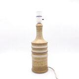 Vintage Ceramic Ecru Table Lamp Base from Søholm, 1960s