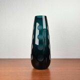 Mid-century German glass vase by Karl Friedrich Glas, 1960s.