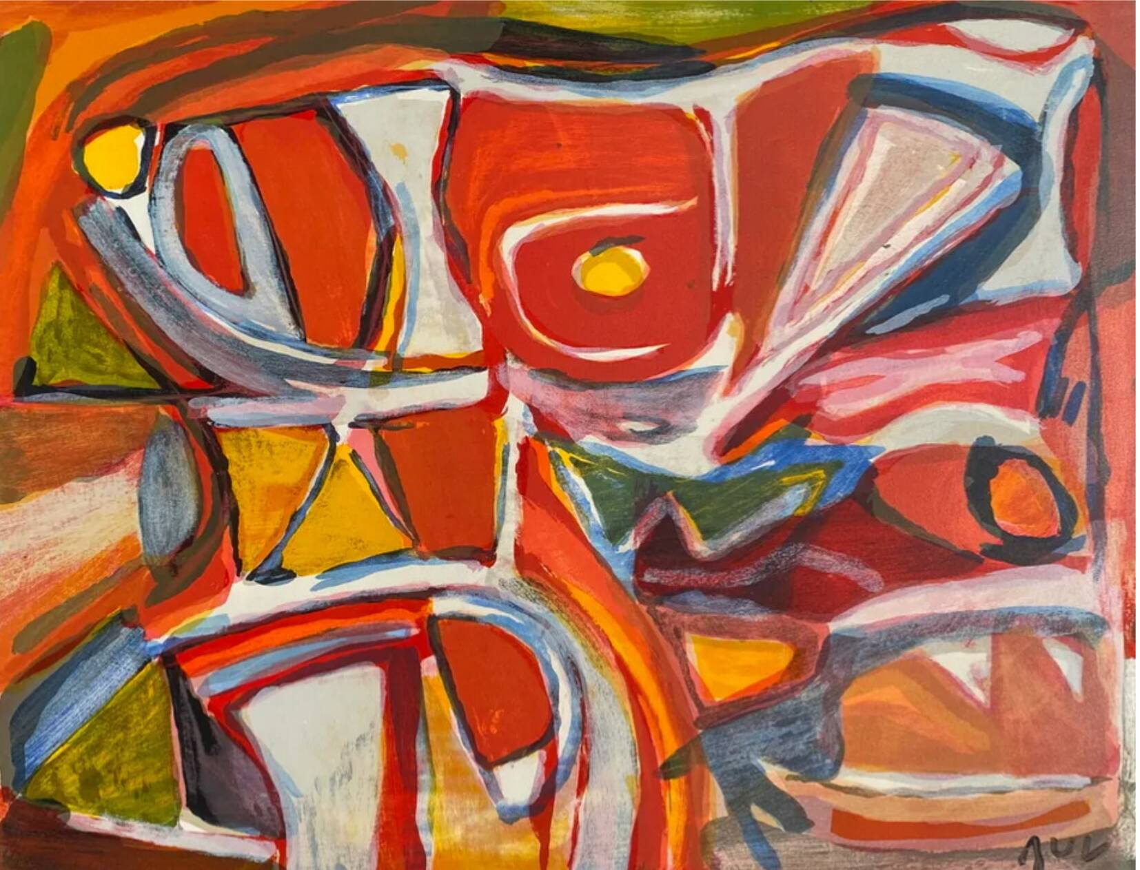 Bram van Velde MP 389 - Embrasement, 1981