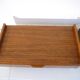 Pair of vintage Scandinavian hanging bedside tables 1960