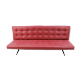 Couch folding red vintage 1970 s