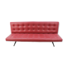 Canapé pliant vintage rouge 1970s