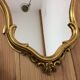 Miroir classique doré 71 x 44 cm