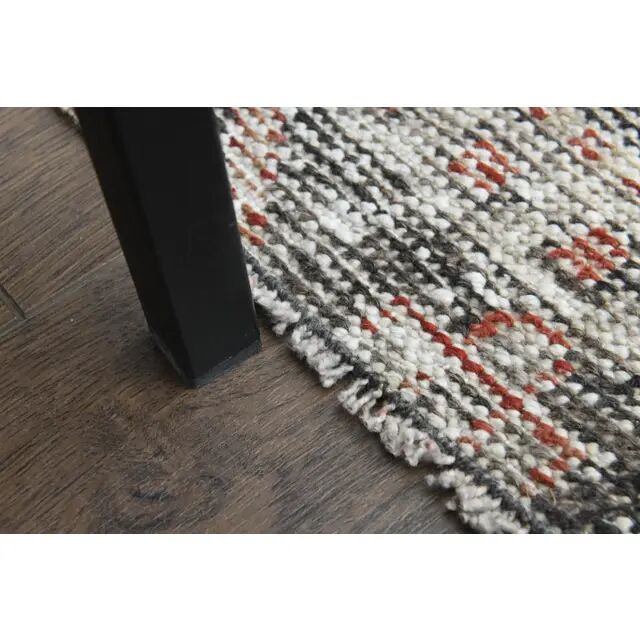 1970s Turkish Oushak Handmade Wool Cotton Red Runner Rug 103x382