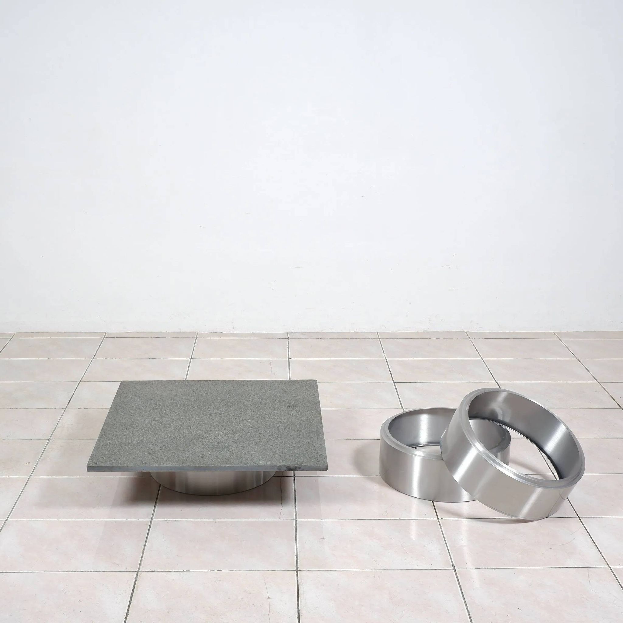 Square modular coffee table by Jørgen Høj for Ivan Schlechter
