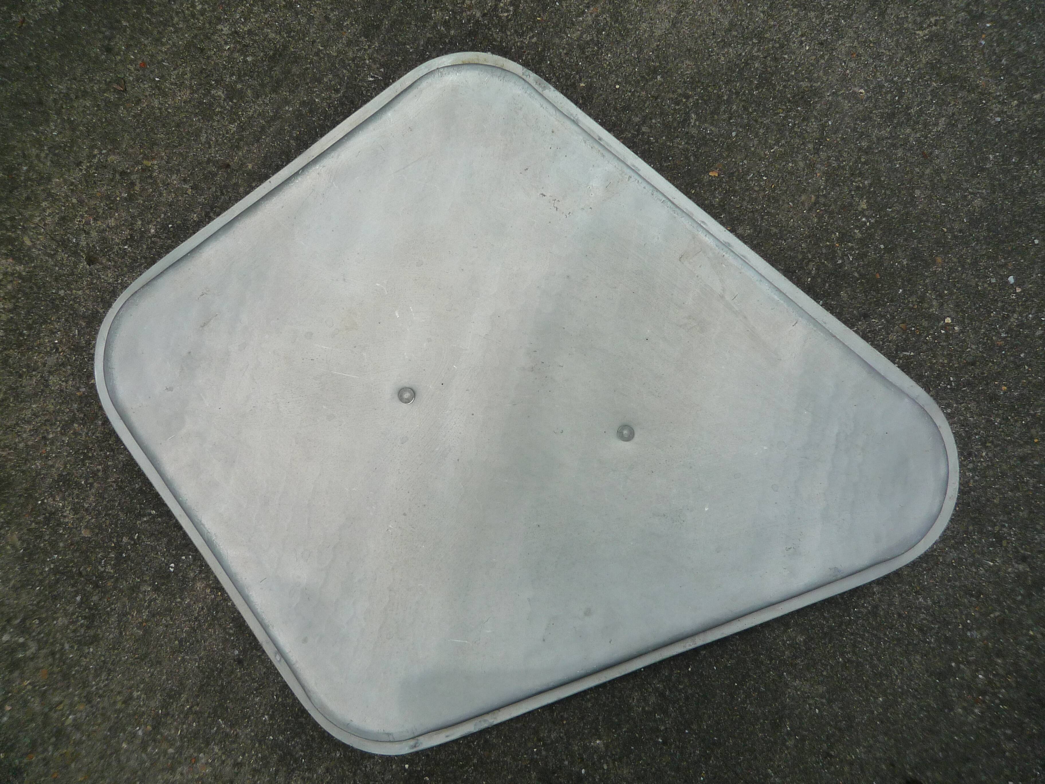 Aluminum turbotor with grille and cover