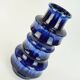 scheurich ceramic FLOORVASE drip glaze different shades of blue 60s/70s