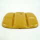 Ceramic compartmentalized dish - St-Clément France - vintage 70s