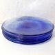 6 assiettes bleu cobalt Bormioli Rocco