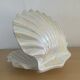 Vintage iridescent ceramic shell emptier