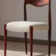 Set of 4 Scandinavian rosewood chairs – Otto Møller style | Vintage