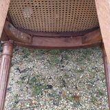 Louis XVI caned chair