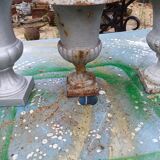 Lot de 6 Vases Médicis en Fonte de Charleville - Mézières 1900