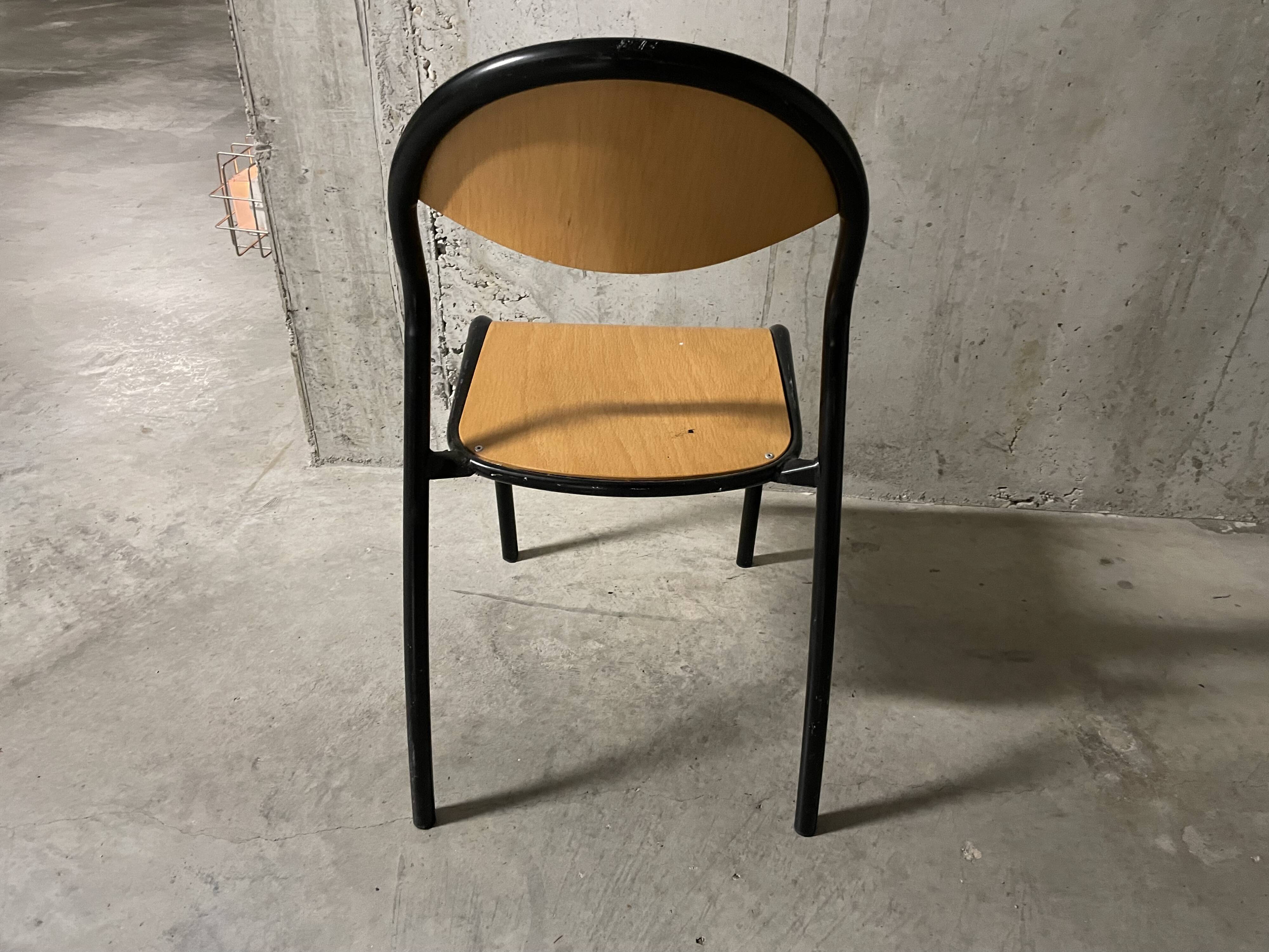 80s school chair