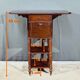 Small mahogany shuttered table, maison lemarchand, a. lemoine – mid-19th century