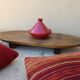Table basse tribale