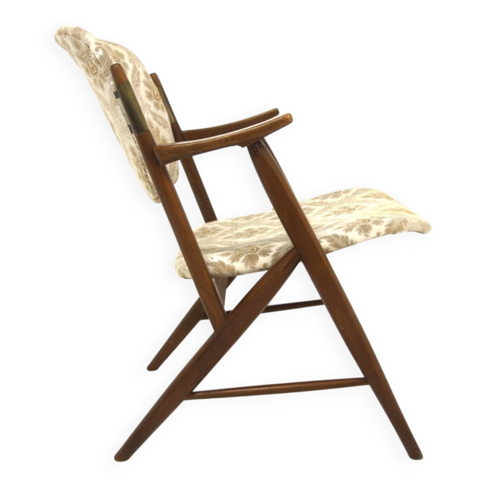 Scandinavian beech armchair, Threemen, Sweden, 1960