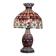 Tiffany-style lamp in mother-of-pearl.