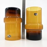 Set of 6 orangeade glasses / pitcher / ice bucket • Italy • 1970