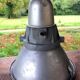 Large vintage industrial light fixture pendant light