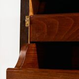 Art Deco desk and armchair, set of 2