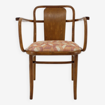 Bureau ou chaise latérale en bois courbé des années 1960 par Ton, Tchécoslovaquie