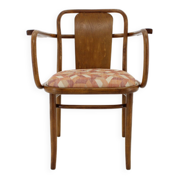 1960s Desk or Side Bentwood Chair by Ton, Czechoslovakia