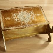 1950s - florentine wooden magazine rack - Vintage - made in Italy