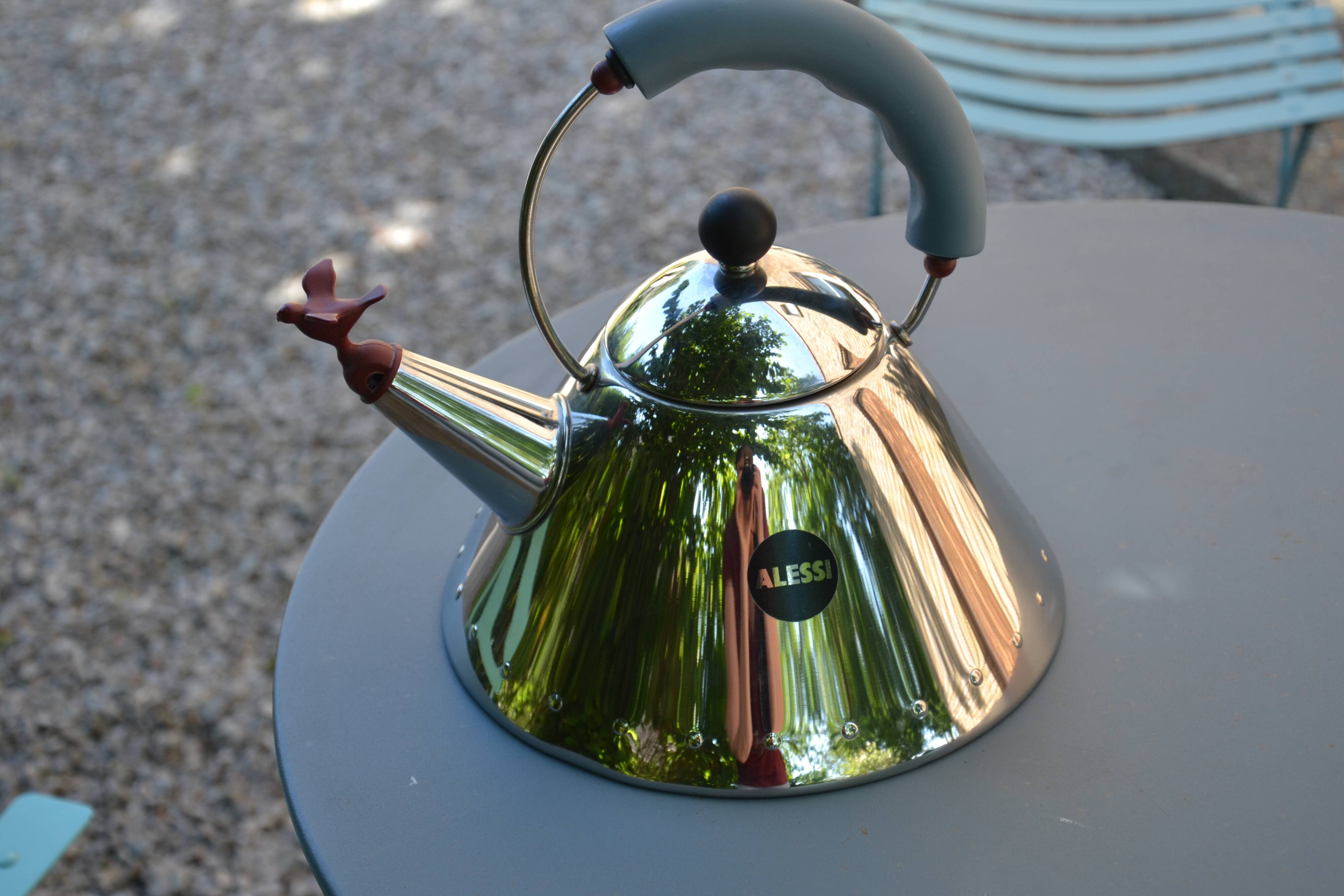 Alessi 9093 Kettle by Michael Graves