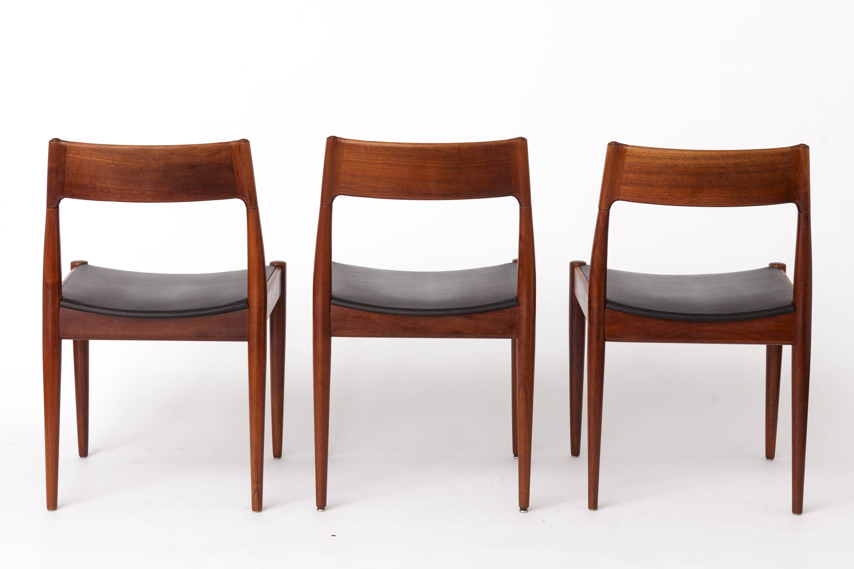 6 of 8 Vintage Danish Dining Chairs, Arne Hovmand-Olsen for Mogens Kold