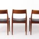 6 des 8 chaises de salle à manger vintage danoises, Arne Hovmand-Olsen pour Mogens Kold