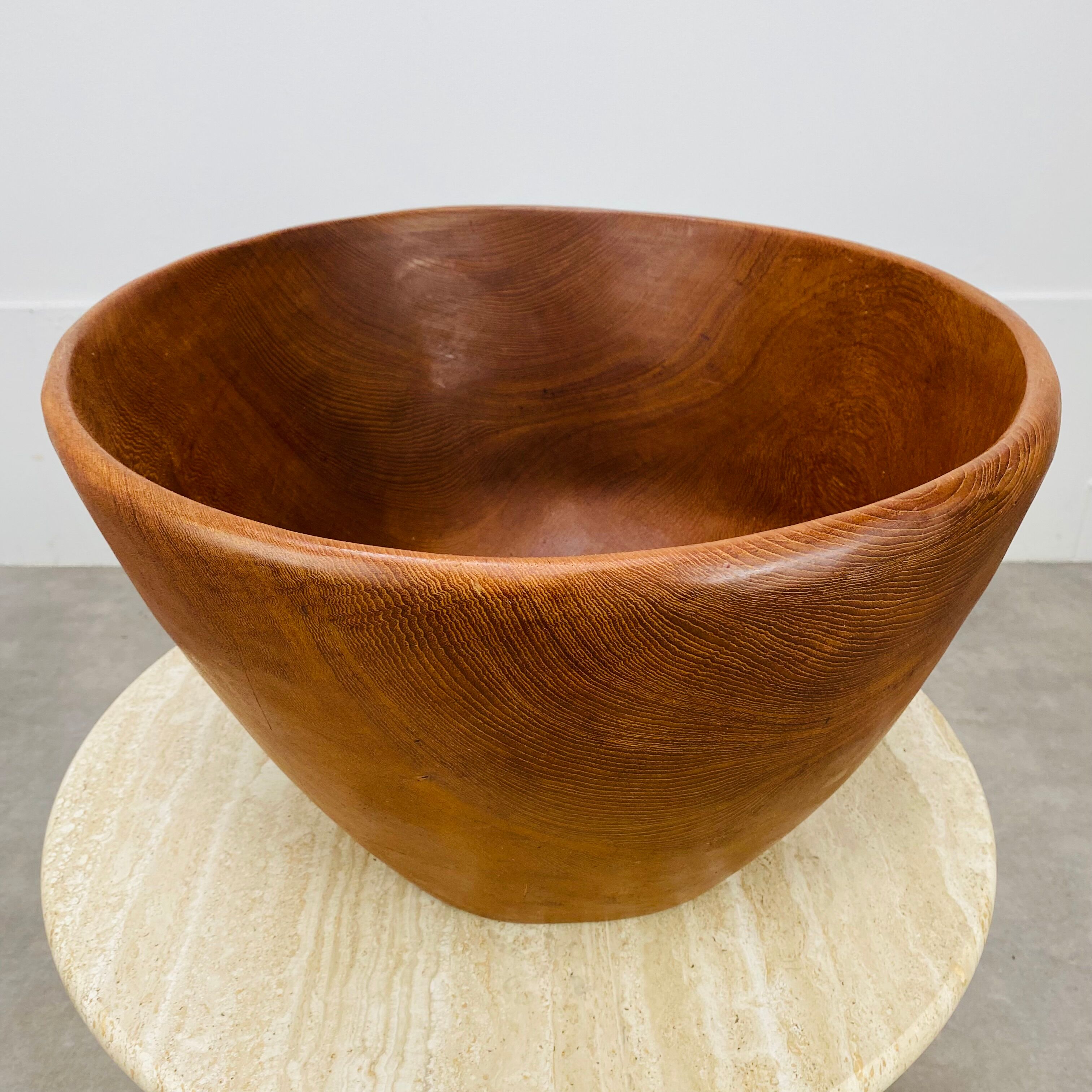 Floor cup danish teak 60s